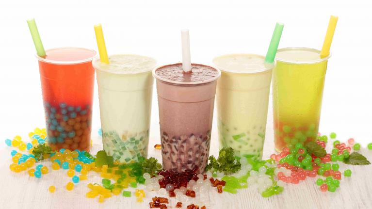 Bubble Tea verschiedene Sorten